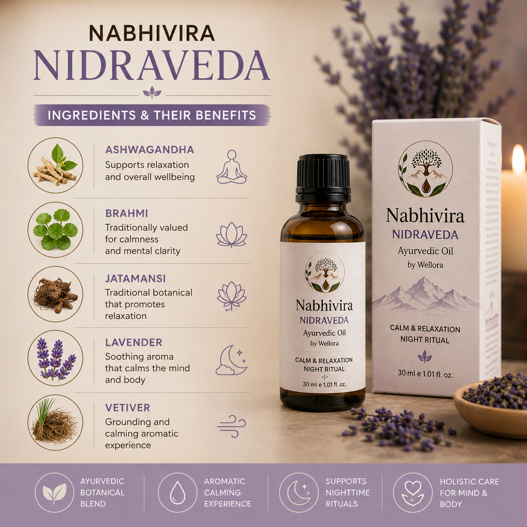 Nabhivira : Nidraveda Ayurvedic Oil