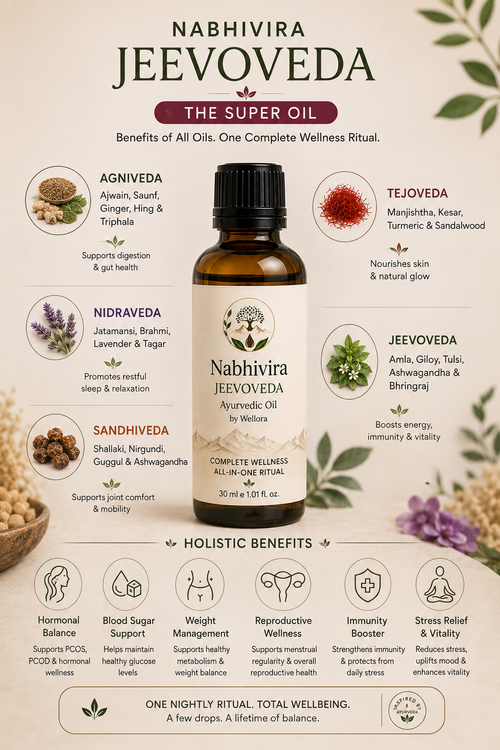 Nabhivra: Jeevaveda Nabhi oil