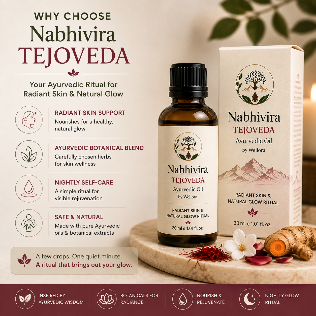 Nabhivra: Tejoveda Nabhi oil