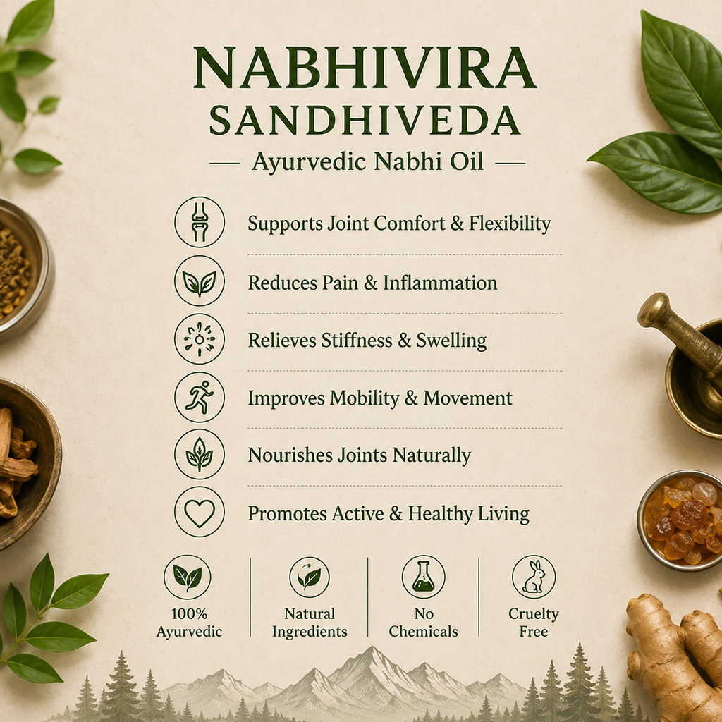 Nabhivra: Sandiveda Nabhi oil